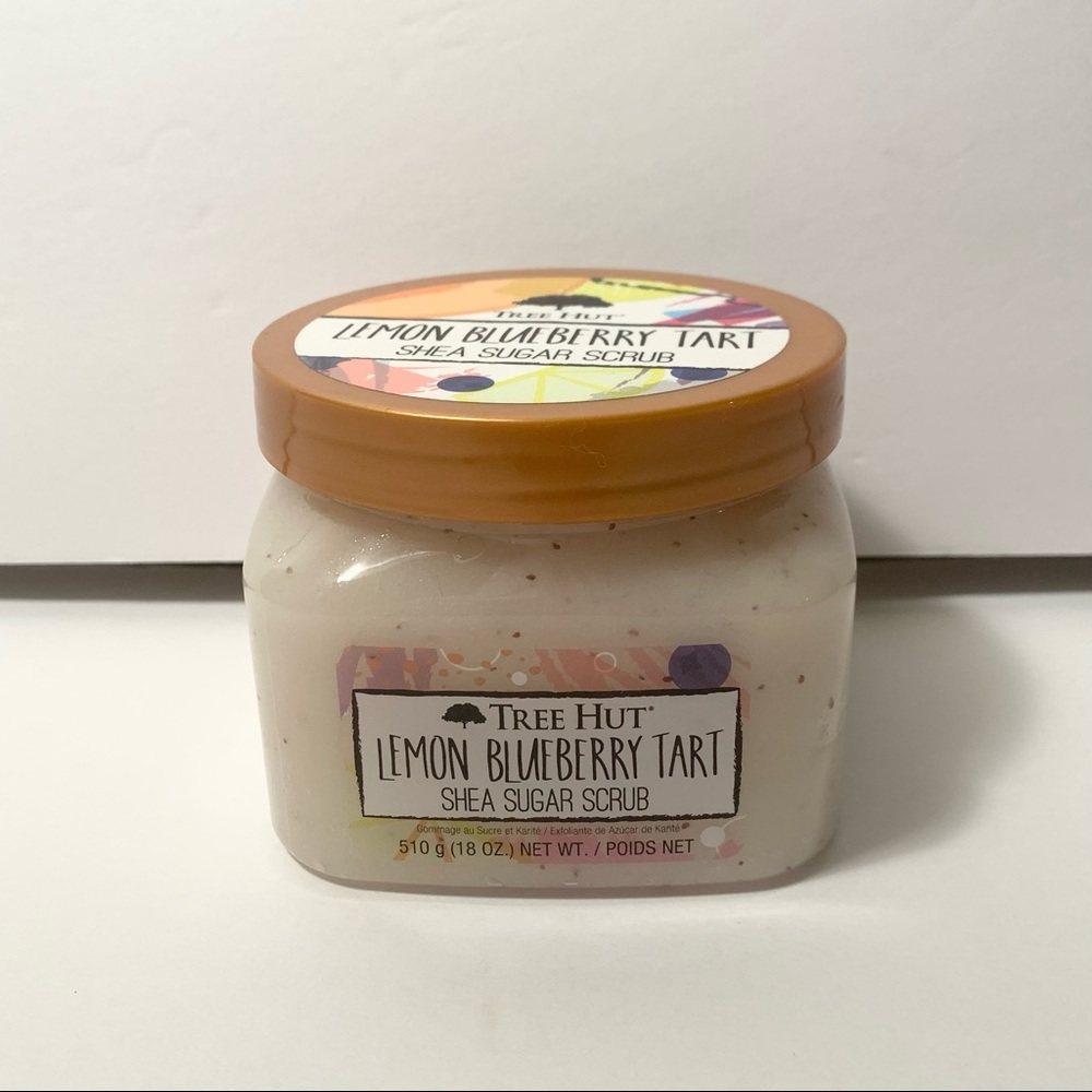 Lemon Blueberry Tart Tree Hut Shea Sugar Scrub 18 OZ